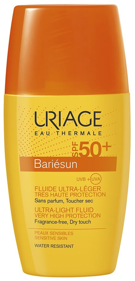 Uriage эмульсия Bariesun ультралегкая SPF 50, 30 мл