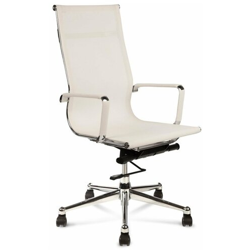 фото Кресло тм дэфо helmut сетка, белый