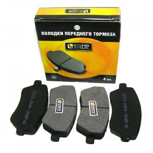 Тормозные колодки Евродеталь ORIGINAL: ED4-300R
