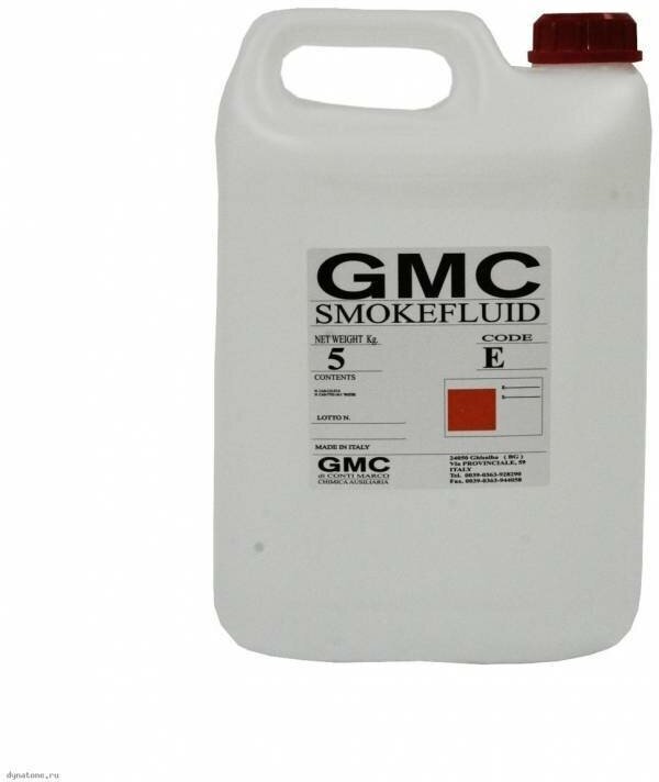 GMC Smoke Fluid/E Жидкость для дыма, 5 л