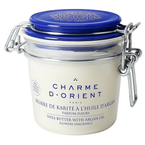 Charme D'Orient Масло для тела Beurre de karite a l’huile d’argan parfum fleurs, 200 мл