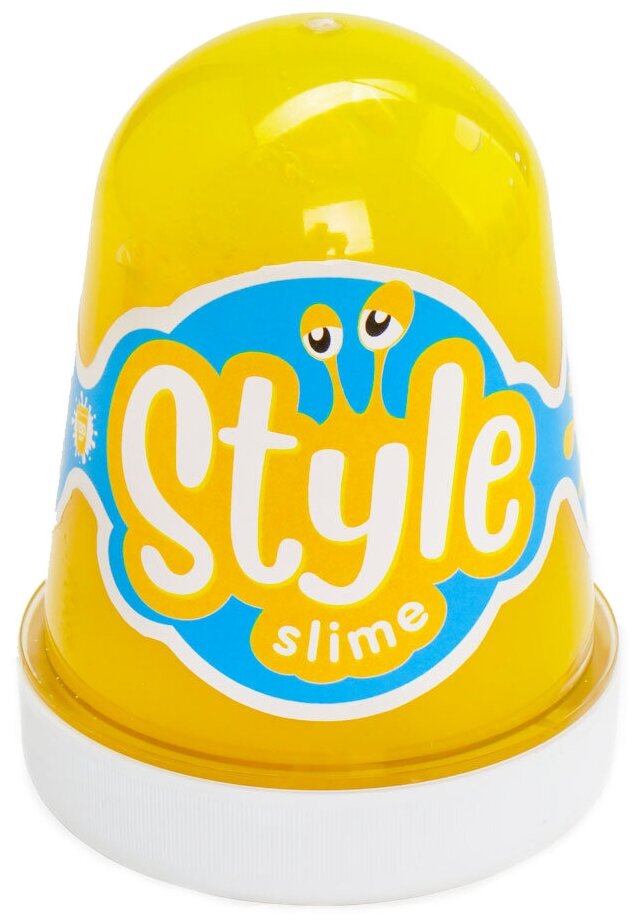 Слайм LORI Style Slime "Желтый с ароматом банана", 130мл.