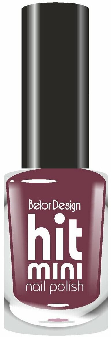 Belor Design Лак для ногтей MINI HIT тон 37, 6 мл.