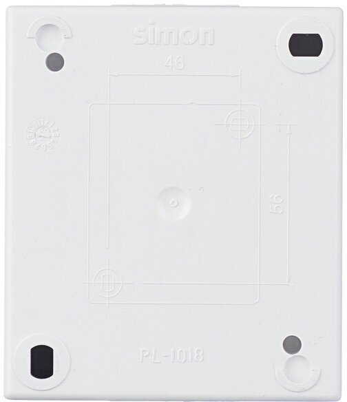 Розетка 1-м ОП Simon15 16А IP54 250В с заземл. с крышкой винт. клеммы бел. Simon 1594445-030 - фотография № 8