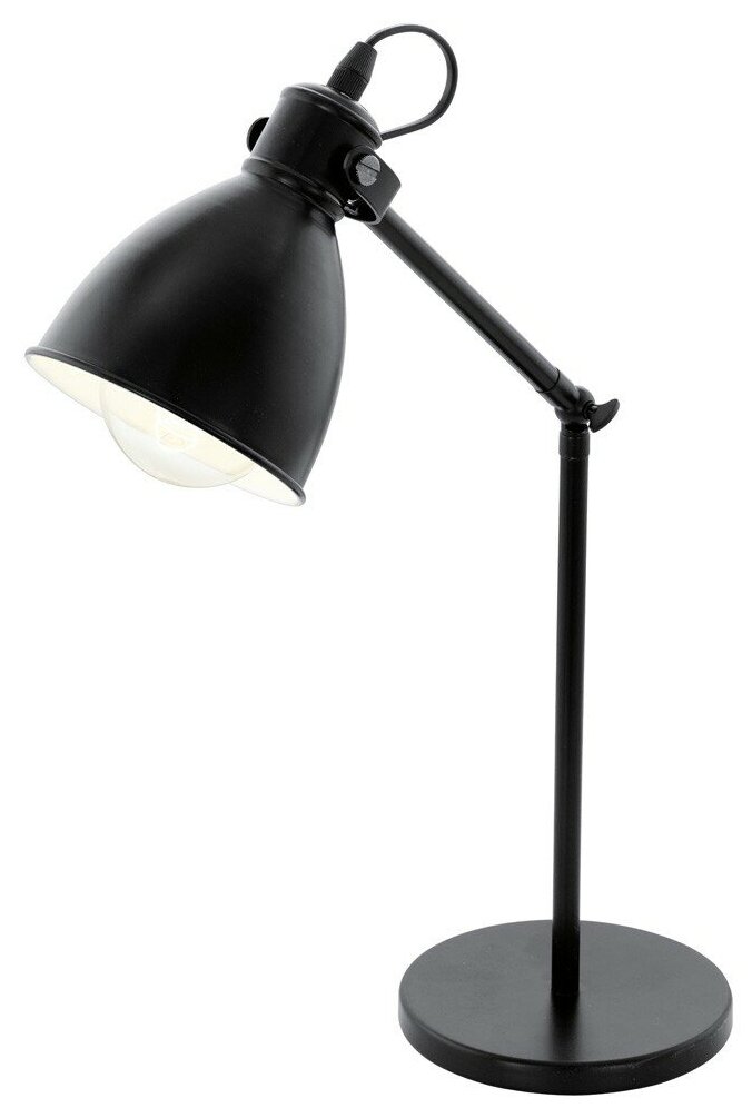 Настольная лампа офисная Eglo промо Priddy 49469