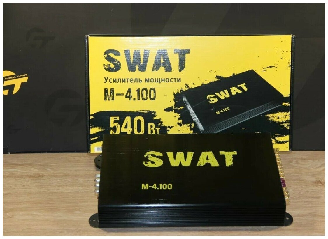 Усилитель автомобильный Swat - фото №4