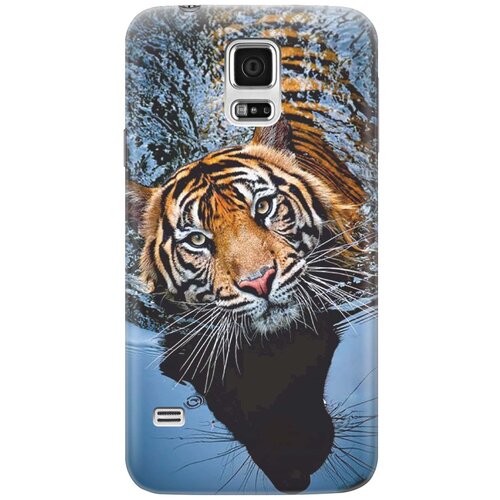 RE: PA Накладка Transparent для Samsung Galaxy S5 с принтом Тигр купается re pa накладка transparent для samsung galaxy a60 m40 с принтом тигр купается