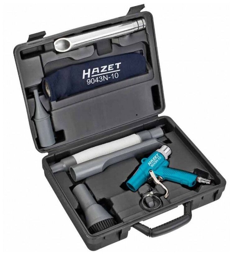 HAZET 9043N-10 Пистолет для обдува и всасывания в пылесборник