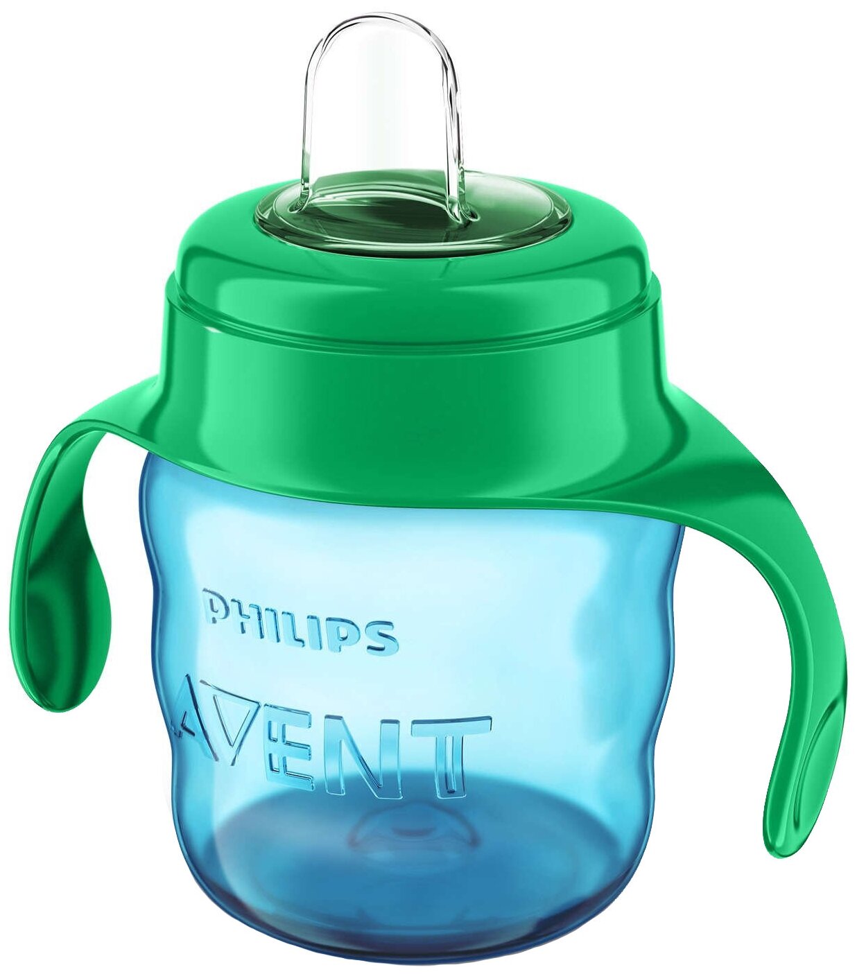 Чашка-поильник Philips Avent Comfort SCF551/05, с 6 месяцев, цвет: голубой - фото №1