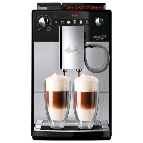 Кофемашина Melitta F 300 Latticia OT silver черныйсеребристый 22457 6227000₽
