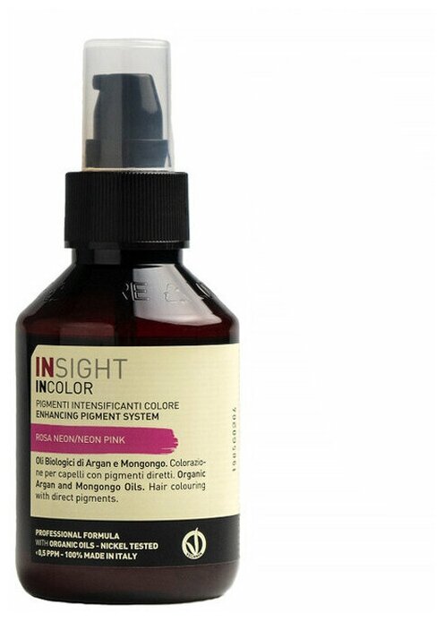 INSIGHT PROFESSIONAL Прямой пигмент интенсивный INCOLOR Neon Pink розовый, 100 мл