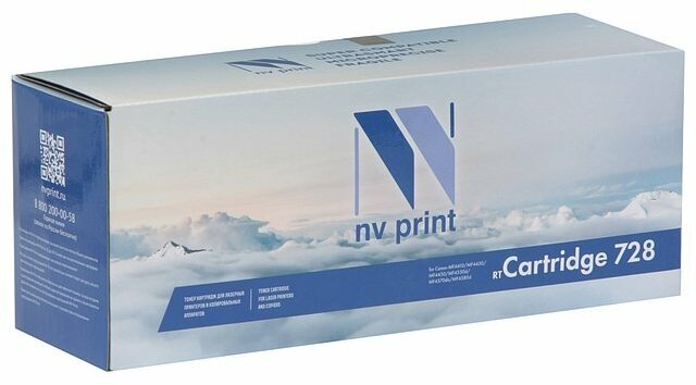 Картридж NV Print Картридж NV Print 728 (черный) для Canon MF4580dn/4570dn/4550dn/4450/4430/4410