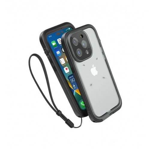 Водонепроницаемый чехол Catalyst Total Protection Case для iPhone 14 Pro, цвет Черный (Stealth Black) (CATIPHO14BLKMP)