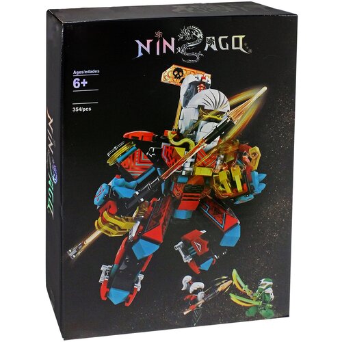 Конструктор Ниндзяго Мастер Ву / Ninjago 2035 / 354 детали конструктор ниндзяго мастер жаба 72 детали ninjago