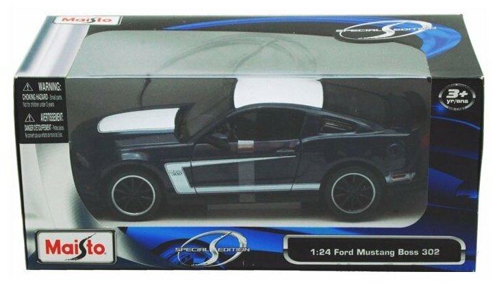 Машинка "Ford Mustang Boss 302" 1:24, 1:24 арт. 31269 — фото 1