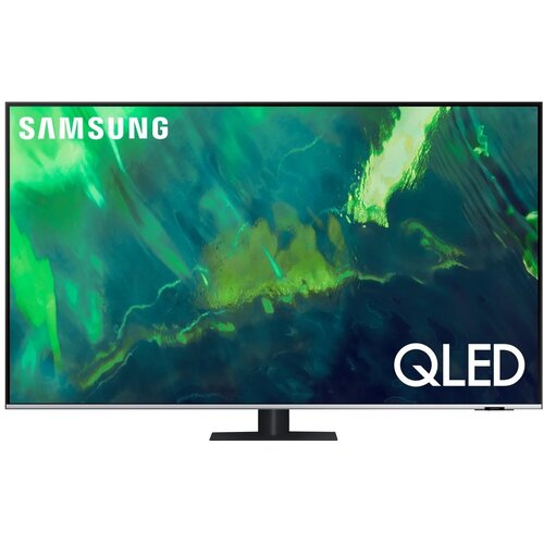 55 Телевизор Samsung QE55Q77AAU 2021 Quantum Dot черный 11700400₽