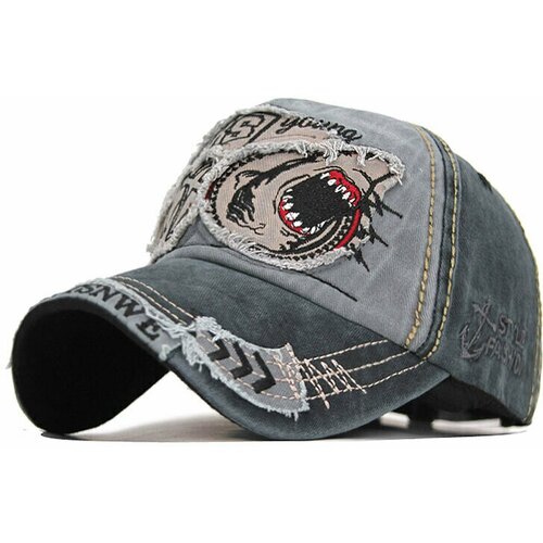 Бейсболка GYOUFU, размер универсальный, серый