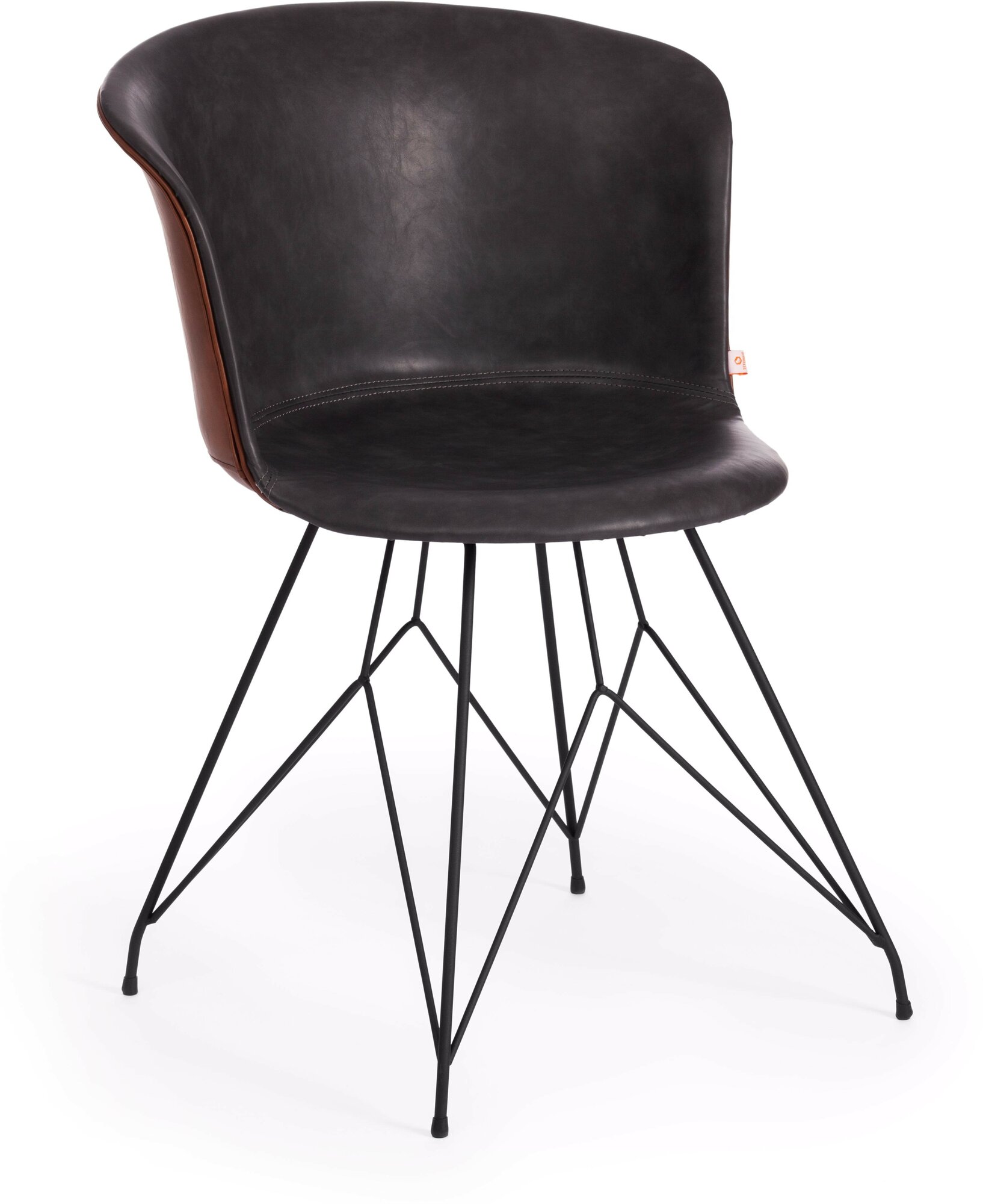 Стул TetChair Kranz 9322М Grey Brown Black