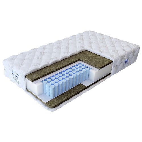 фото Матрас промтекс-ориент soft18 бикокос, 160x200 см, пружинный