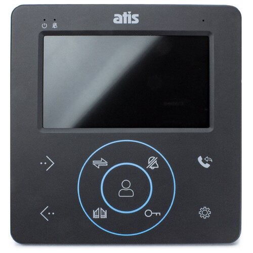 Комплект видеодомофона Atis AD-480 черный