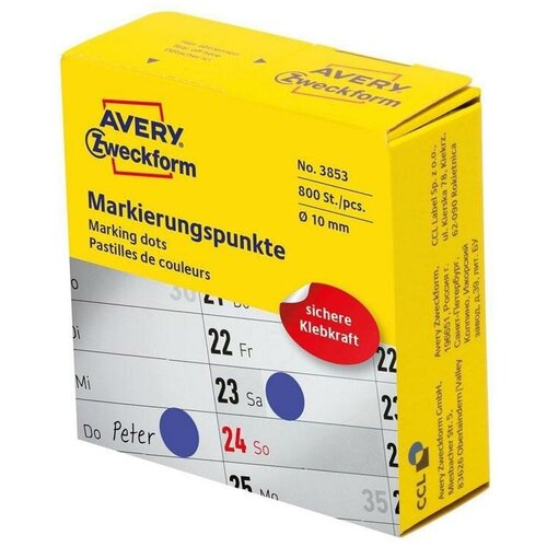 Этикетки-точки 