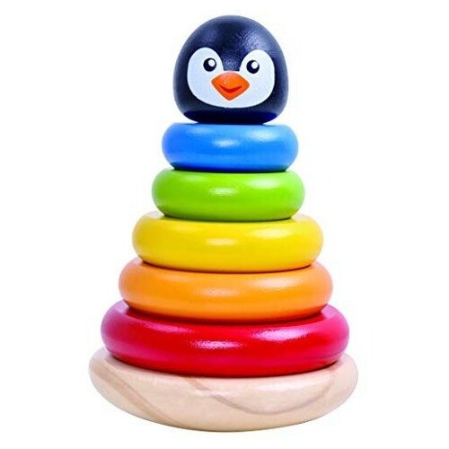 Развивающая игрушка Tooky Toy Penguin Tower, 7 дет. игра развивающая пирамида