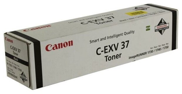 Тонер-картридж Canon C-EXV37 черный для iR1730i/1740i/1750i 15100стр.