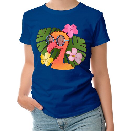 фото Футболка roly, размер l, синий