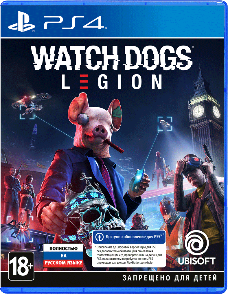 Watch Dogs: Legion [PS4, русская версия]