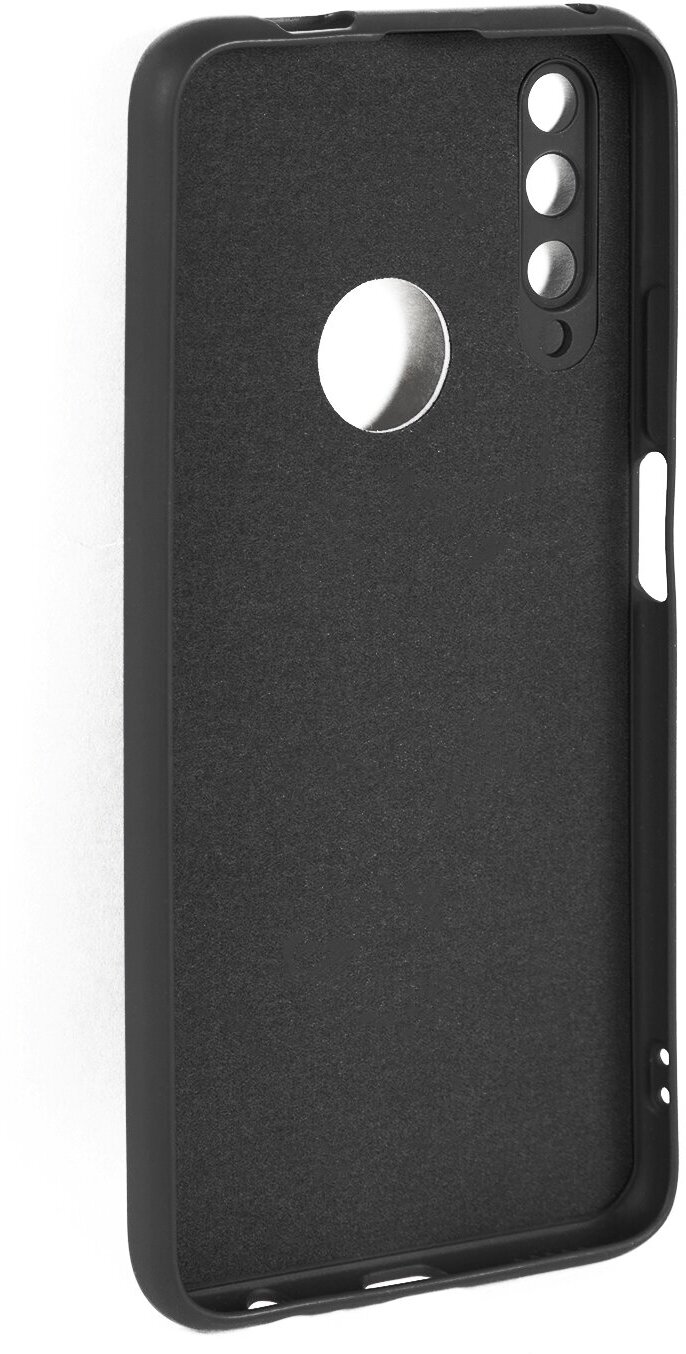 Чехол mObility для Huawei Honor 9X PRO/9X Premium soft touch черный - фото №4