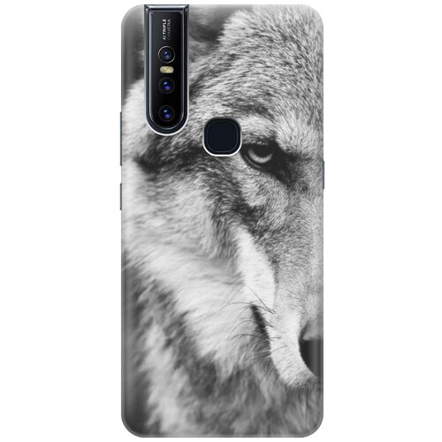 фото Cиликоновый чехол на vivo v15 / виво в15 с принтом "спокойный волк" gosso