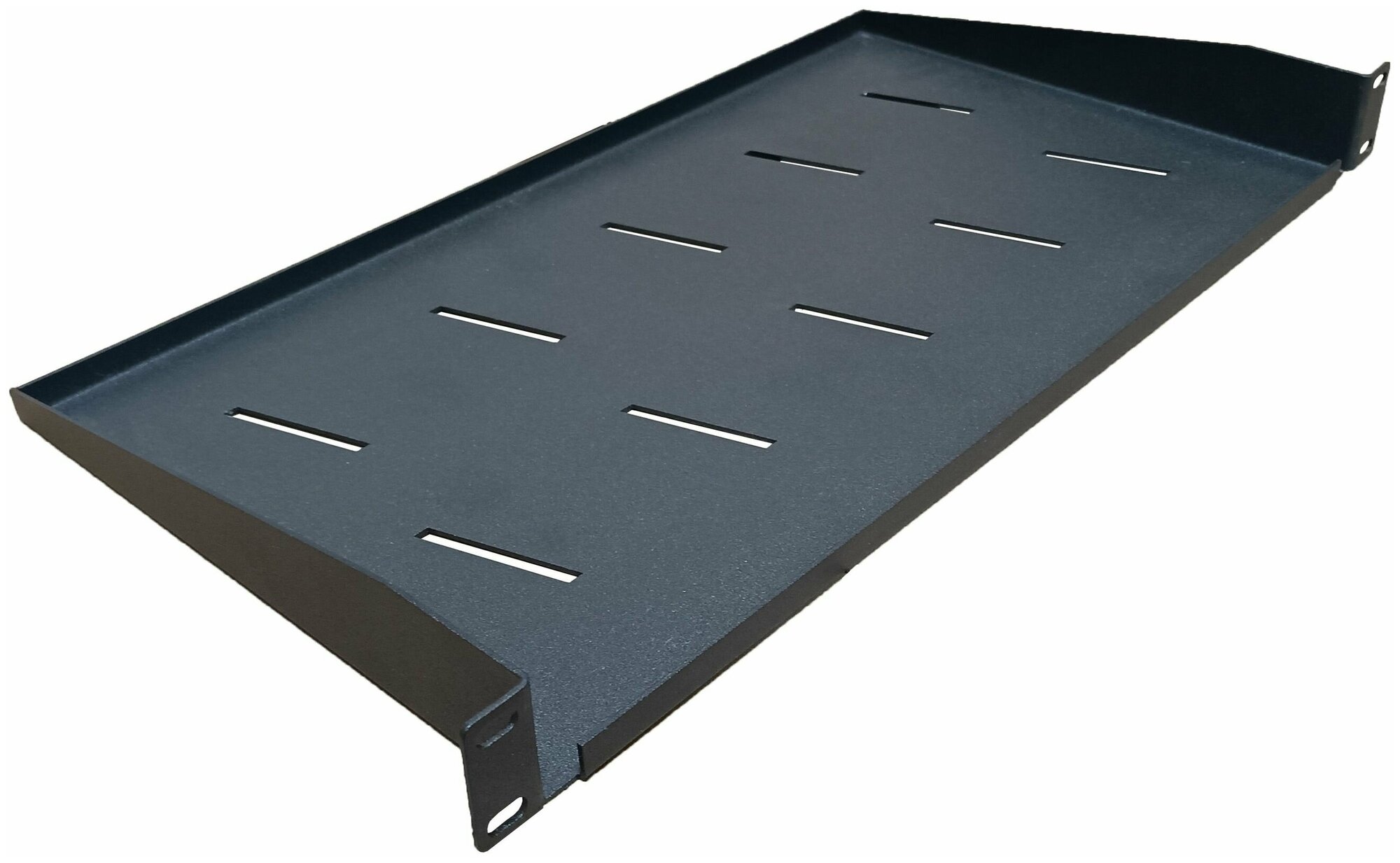 фото Полка 19" консольная перфорированная 1U