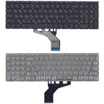Клавиатура для ноутбука HP Pavillion 15t-db000, 15-db0000au,15-da черная без рамки без подсветки - изображение