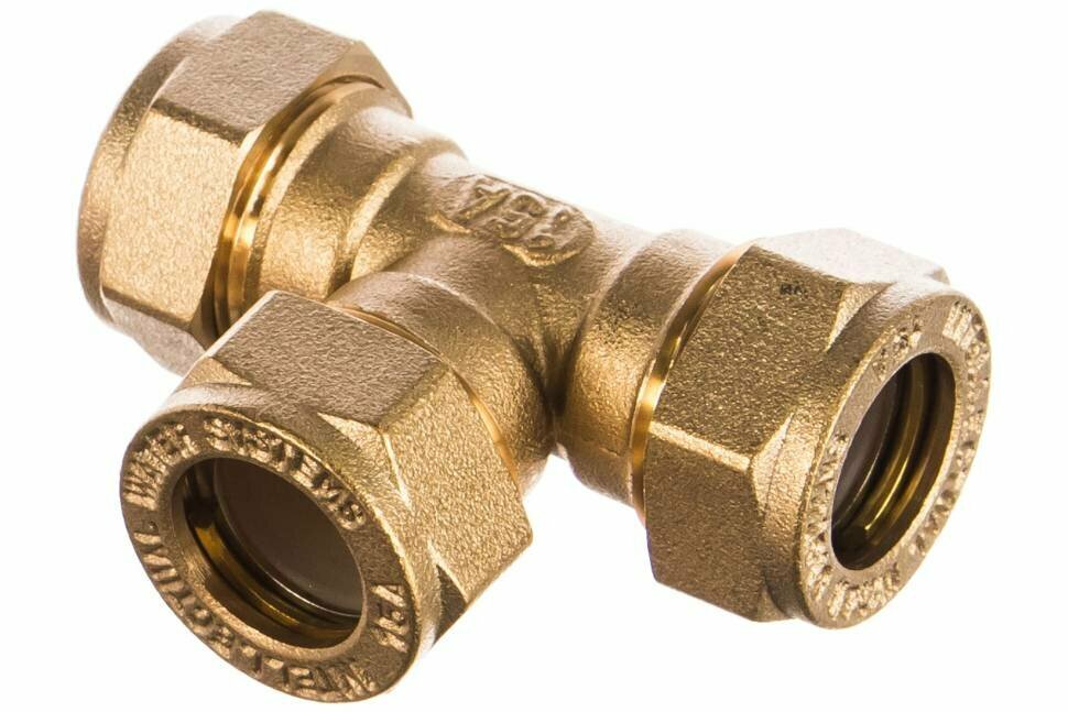 Тройник Stahlmann 15х15х15 EF 061292
