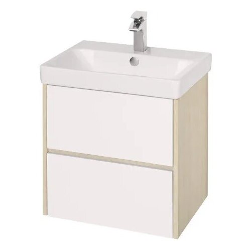 Тумба с раковиной AQUATON (Акватон) 1a2517k0sdb20 Белая