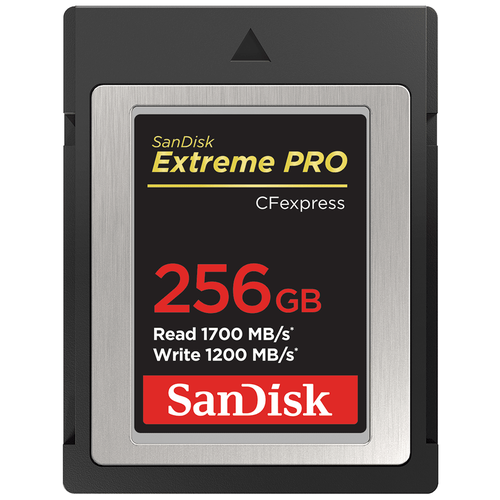 Карта памяти SanDisk Extreme Pro CFexpress Card Type B 64 GB, чтение: 1500 MB/s, запись: 800 MB/s