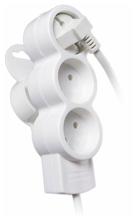 Сетевой удлинитель Duwi Quick Fix (32002 1) 3 розетки 3 м белый