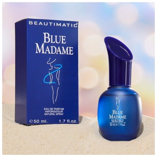 Туалетная вода женская Blue Madame eau de Parfum, 50 мл туалетная вода dior eau sauvage 50 мл