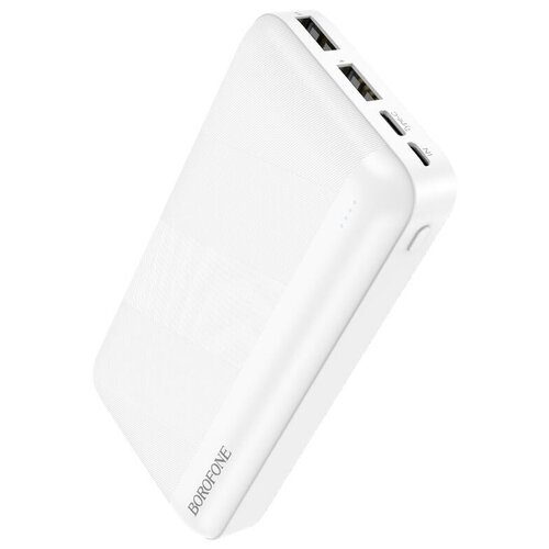 Аккумулятор внешний Borofone BJ27 Pindar 20000mAh цвет белый 131300₽