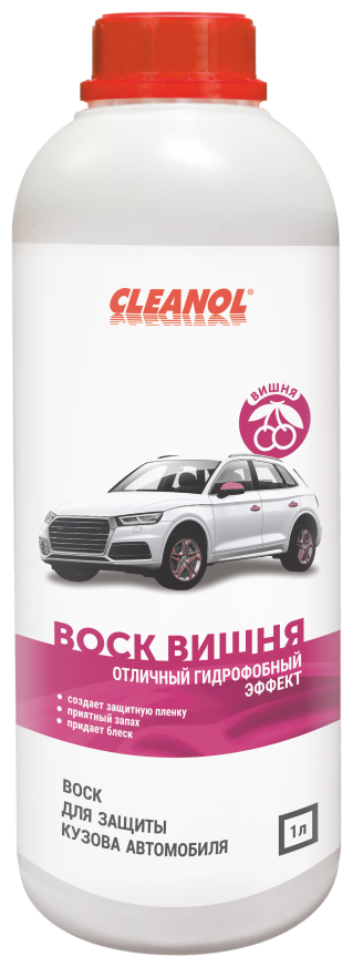 Воск для автомобиля CLEANOL жидкий Вишня