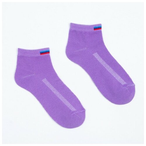 фото Женские носки happy frensis укороченные, размер 23/25, фиолетовый