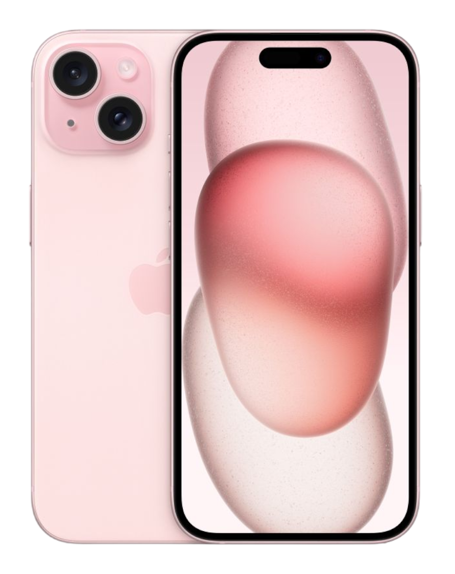 Смартфон Apple iPhone 15 512 GB, Dual: nano SIM + eSIM, Розовый