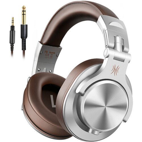 OneOdio 65 ммPlug 35 мм Мониторные наушники A71 коричневыйсеребристый 490000₽