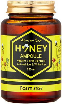 Сыворотка FarmStay All-In-One Honey Ampoule с медом, ампульная 250 мл