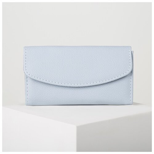 фото Кошелек жен, 03-01-01, "ронда", 18*1,5*9, 2 отд, д карт, д монет, голубой 4694949 сима-ленд