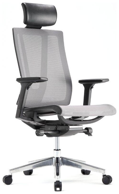 Эргономичное кресло Falto G1 AIR, темно-серый/чёрный