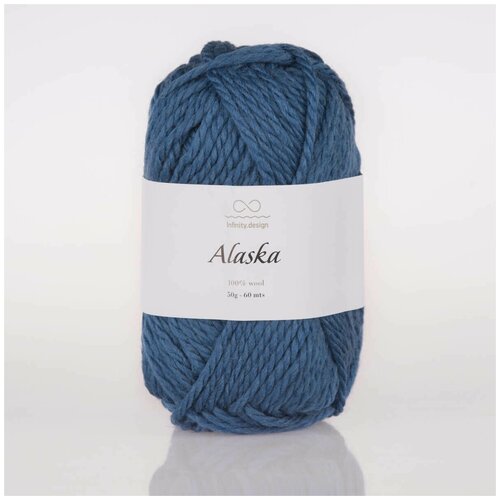 Пряжа INFINITY ALASKA 5936 blue