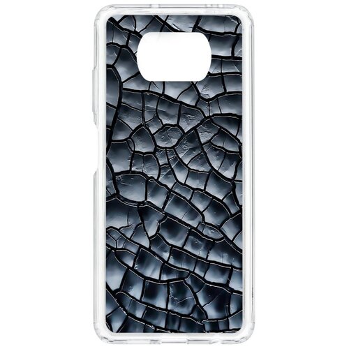 фото Чехол на xiaomi poco x3 kruche print cracks кruче