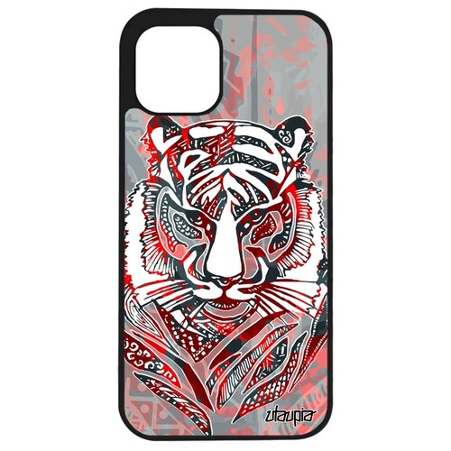 фото Чехол на телефон apple iphone 12 mini, "тигр" хищник охота utaupia