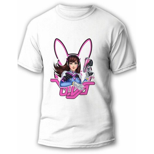 фото Футболка, размер m, белый будь на стиле